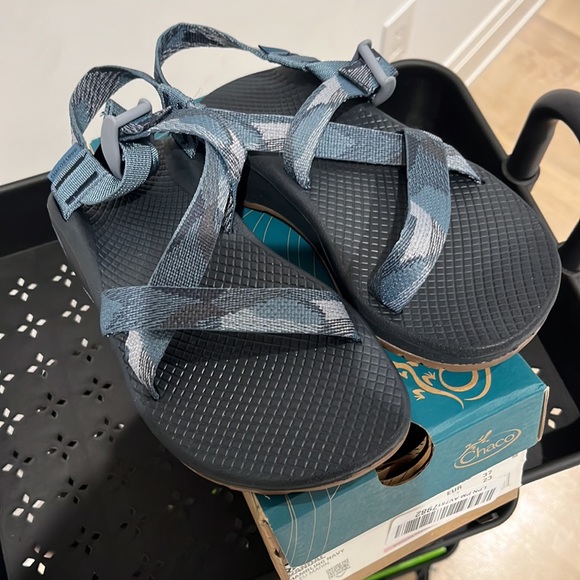 NEW Chaco Women's Zcloud Sandal - Rambling Navy - Picture 7 of 13